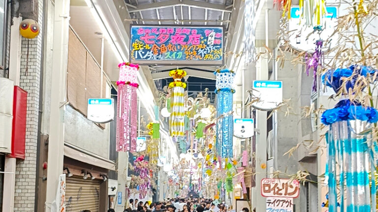 七夕夜店の開催